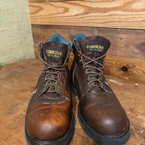 Size 15 Carolina Steel Toed Leather Workboots